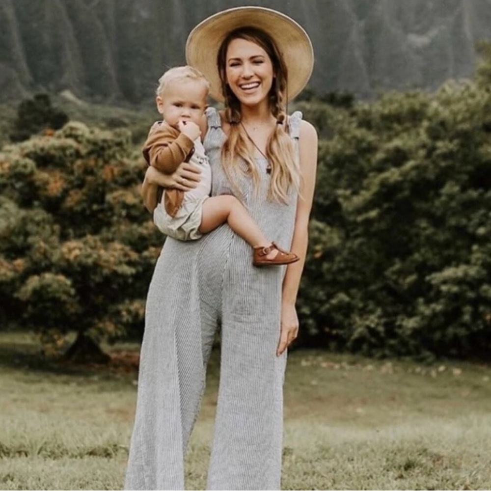 BEACHWOOD Women's Gray Jumpsuit